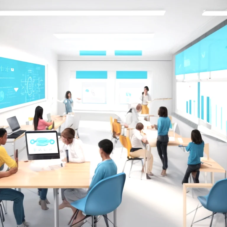 Interactive AI classes in session